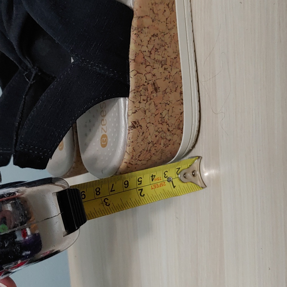 Bzees Roma Corked Wedge Sandals - Picture 7 of 8
